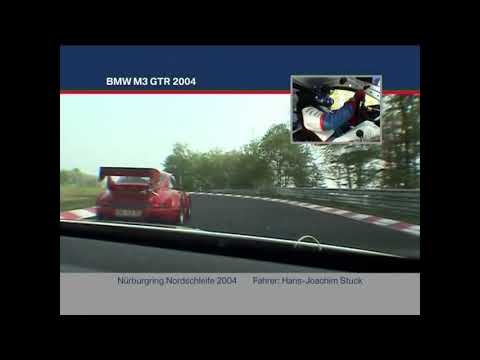 BMW M3 GTR Hans-Joachim Stuck VLN 2004 Nürburgring Nordschleife
