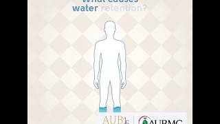 What causes water retention?