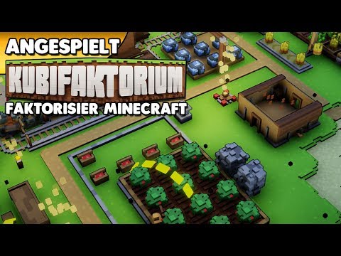 Kubifaktorium - Preview 👑 Siedlerklon mit Klötzen [Gameplay][Deutsch][German]