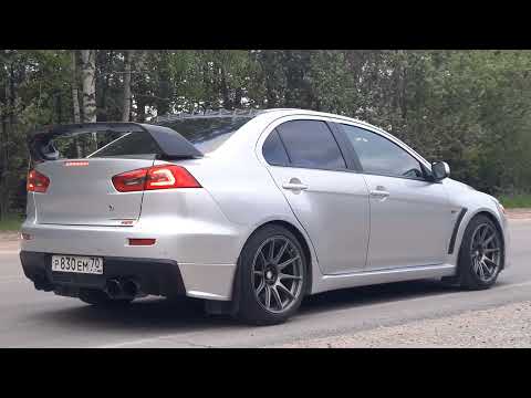 Mitsubishi Lancer Evo Launch Control | Anti Lag | Extreme Exhaust Sound Compilation