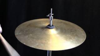 Video thumbnail for SOLD: 15" Vintage Avedis Zildjian 1950's Hi Hats by Ross Nation