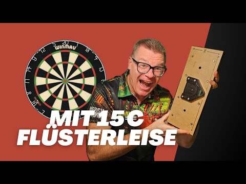 DIY dartboard insulation: small part, MAXIMUM EFFECT!!!