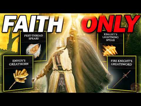 Elden Ring, But I can ONLY LEVEL FAITH! (it's the best stat)