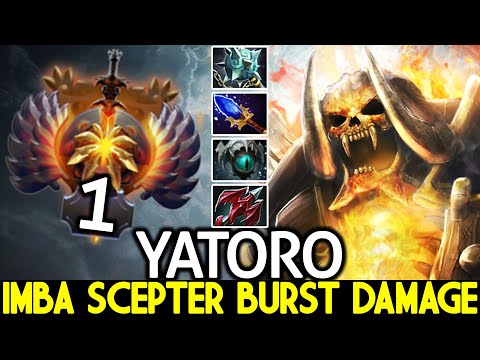 YATORO [Clinkz] Imba Scepter Burning Army Burst Damage Dota 2