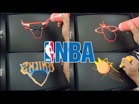 NBA TEAM LOGOS - New York Knicks, Chicago Bulls, Phoenix Suns,  Miami