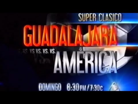 FLM: Chivas de Guadalajara vs Club America (Super Clasico) Promo on Telefutura - April 2008