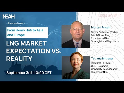 LIVE Webinar: From Henry Hub to Asia and Europe: LNG Market Expectation vs. Reality