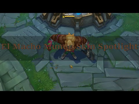 El Macho Mundo Skin Spotlight - PBE - League of Legends