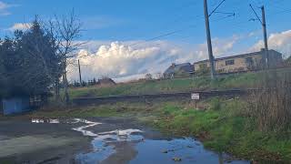 EU160-012 UE + IC 6520 Słowacki do Giżycka.  / Krotoszyn 26.10.2025 4K