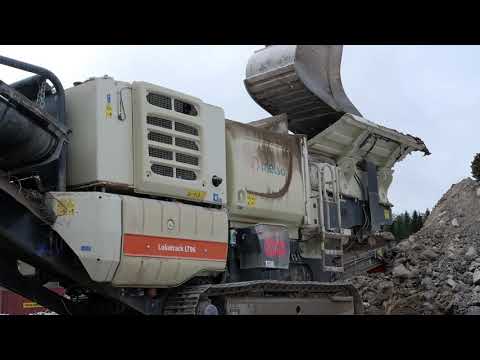 Metso Lokotrack Urban LT96 Savonlinnan PR-Urakointi Oy