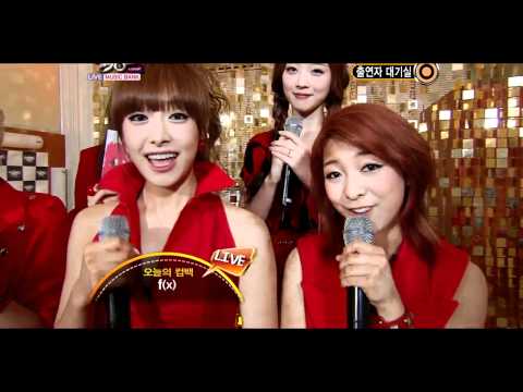 [MUSIC BANK] 170611 Backstage - f(x)