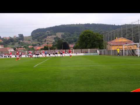 U.M. Escobedo 0-2 Racing de Santander MOMENTOS DEL PARTIDO HD 25/07/2014