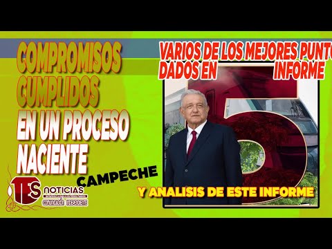 Mejores momentos del 5to Informe de AMLO / Un proceso cumplidor con asuntos que atender