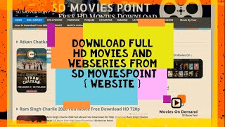 How to Download Full HD Movies and Webseries From SD MoviesPoint {Website} | Very Easily..!!