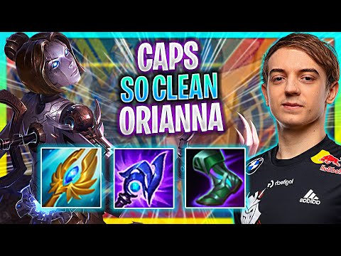 CAPS IS SO CLEAN WITH ORIANNA! | G2 Caps Plays Orianna Mid vs Yone! | Season 2023