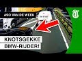 Krankzinnige actie BMW-rijder gefilmd