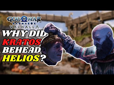 Kratos explains why He Ripped Off Helios Head 🤯😲 God of War Ragnarok Valhalla