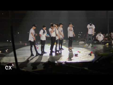 170402 EXO'rDIUM IN SINGAPORE - Ending ment *CHANSOO!!