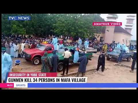 Gunmen K!ll 34 Persons In Mafa Village Of Yobe State