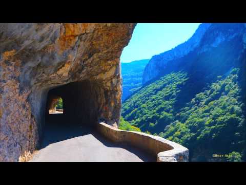 Gorges du Nan, Vercors (4K drone) - Magnificent French Roads
