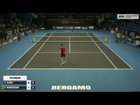 Cem Ilkel (TUR) vs Fabian Marozsan (HUN) Bergamo challenger SemiFinal