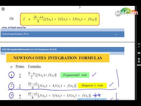 high degree polynomial newton cotes formula and intro to guass quadrature