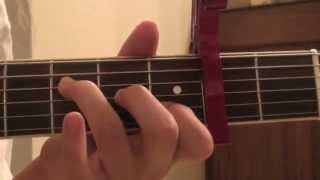 Hold You Up-Shane Harper Guitar Tutorial