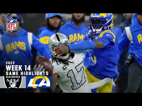 Las Vegas Raiders vs. Los Angeles Rams | 2022 Week 14 Game Highlights