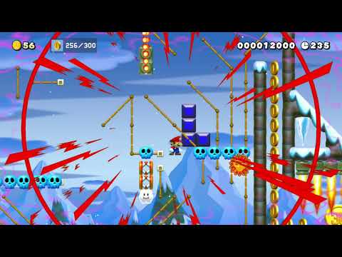 full automatic coin level by unäD 🍄 Super Mario Maker 2 #ahs 😶 No Commentary