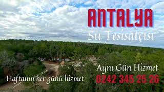 Antalya Su Tesisatçısı 0242 345 25 26
