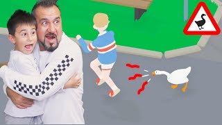 PAYTAK KAZ HERKESE SALDIRDI! | EGEMEN KAAN İLE UNTITLED GOOSE GAME OYN