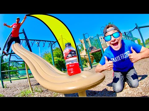 Father VS Son GAME OF BOTTLE FLIP 24!