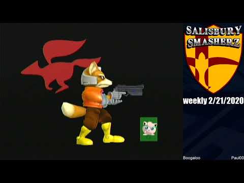 SBY Melee 2/21/20 - Boogaloo (Fox) vs Paul00 (Jigglypuff, Zelda) - Winners R2