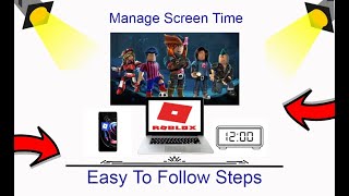 How To Manage Screen Time on Roblox