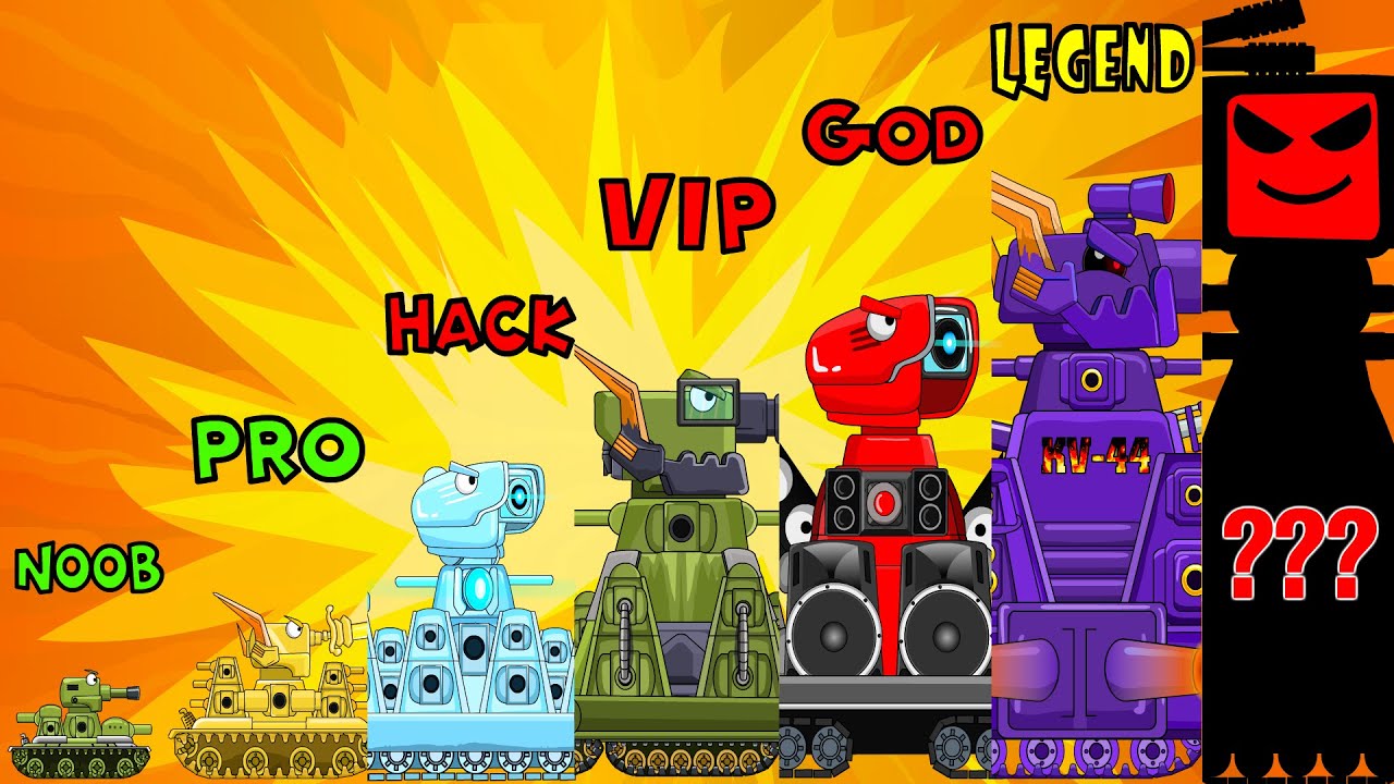 EVOLUTION OF Kv-44m HYBRIDS | From NOOB to LEGEND!