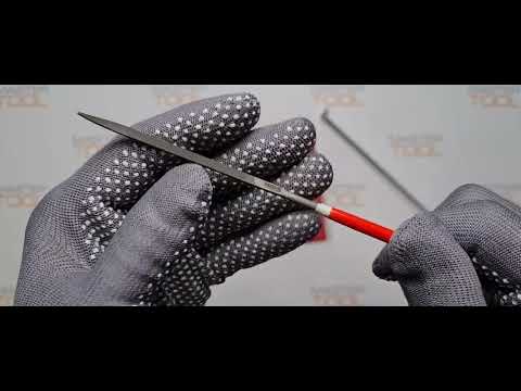 Набор надфилей YATO 10 шт, длина 140/65 мм - для точной обработки Набор надфилей YATO 10 шт, длина 140/65 мм - для точной обработки