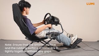 Foldable Racing Simulator Cockpit丨LRS13-BS01丨LUMI