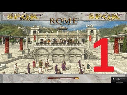 Rome: Total War - SPQR Mod: Let's Play Campaign, First Turn - Battle with Hannibal, Carthage, Part 1