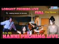 (FULL) 하니 Hanni Phoning Live 20240520 | Longest Live Ever | Hanni's healing session for Bunnies💖🐇