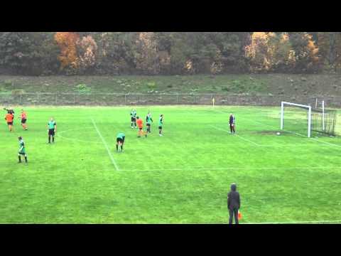 Bramki z meczu MKS Hutnik Warszawa - Kamionek 4:1. 12.10.2013