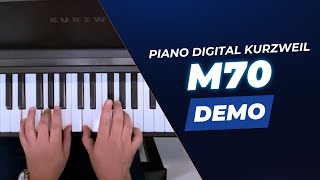 Video thumbnail for Piano Digital KURZWEIL M70 - Demo by Impulzo