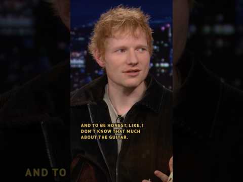 #EdSheeran shares his secret to becoming one of the most influential guitar players of all time.