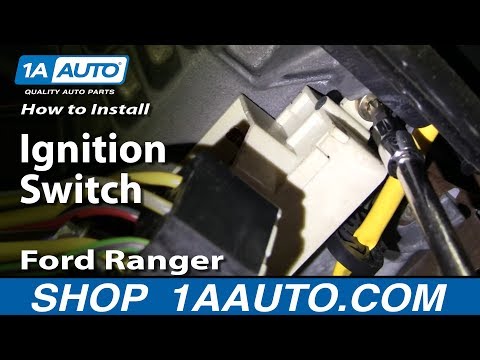 How to change an ignition switch - 1994 ford ranger #9