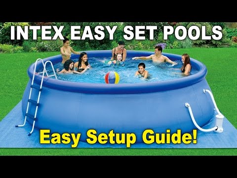 Easy Guide to Setting Up An Intex Easy Set Pool