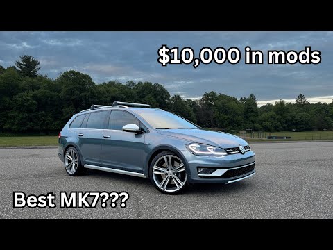MK7 VW Golf Alltrack Walk-Around & Mod List ($10K in Mods!)