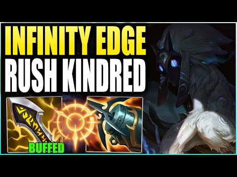 Is Rushing BUFFED Infinity Edge On Kindred Op! How Good Are These Item Buffs?! - League Of Legends