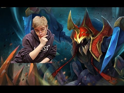 DotA 2 - N0tail (Nyx) tryharding vs Fogged (enchantress) in a fun pub game