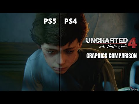 Uncharted 4 Remastered VS Original Graphic Comparison