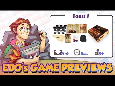 Edo's Toast! Party Game Review