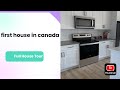 My first house in canada - tour